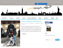 Tablet Screenshot of caffeblog.it